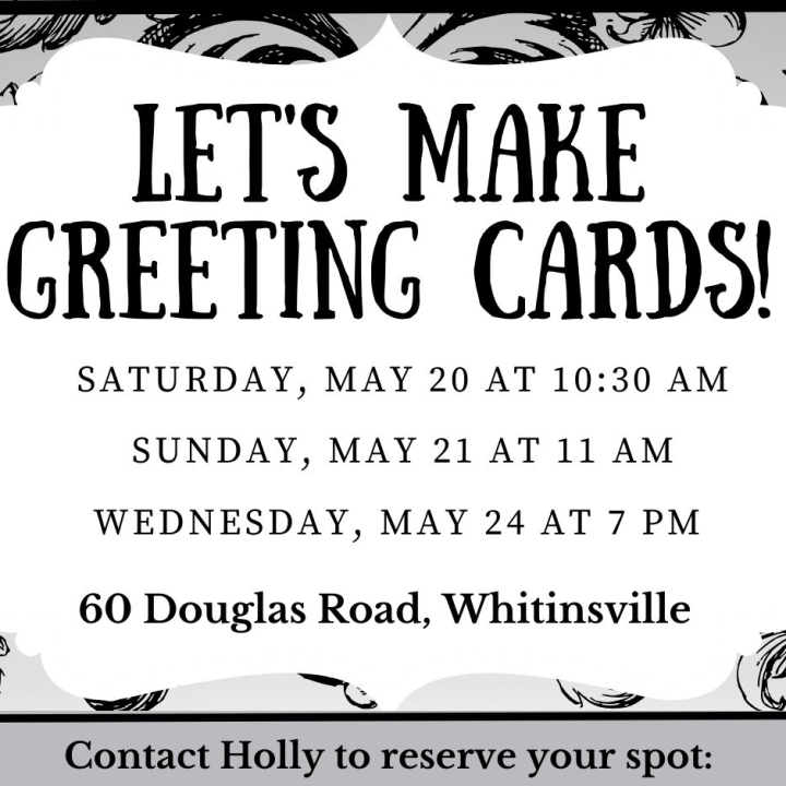 May Card Making Class with Holly!